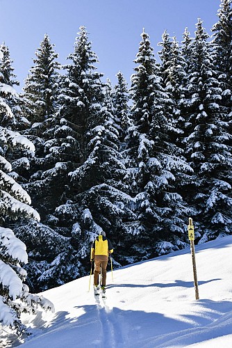 Itinéraire ski de rando - Le Chanté_Cordon