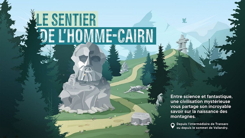 Le sentier de l'Homme Cairn_Les Arcs