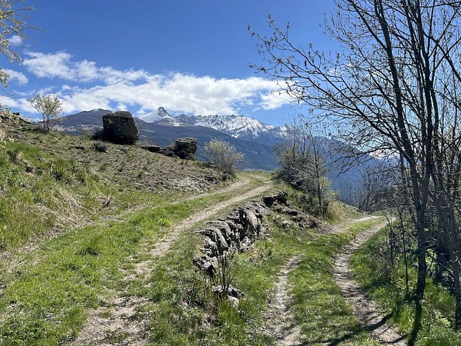 Chemin vers la croix de la Gardette