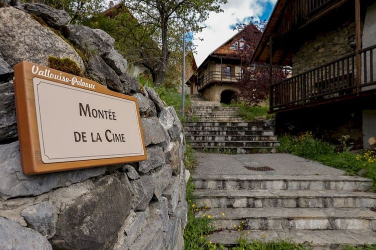 Montée de la Cime à Puy Aillaud