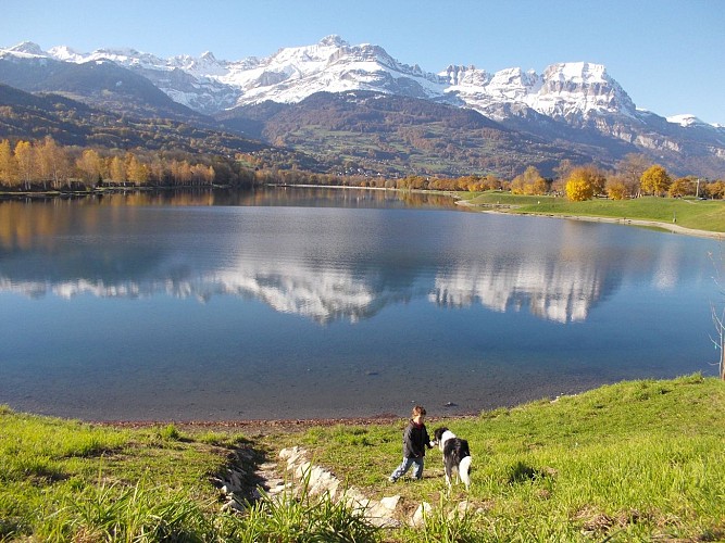 sentier VTT : boucle du lac de Passy_Sallanches