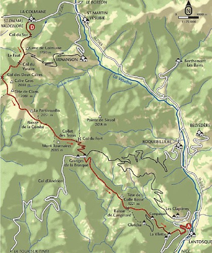 Circuit Vélo - La Transvésubienne