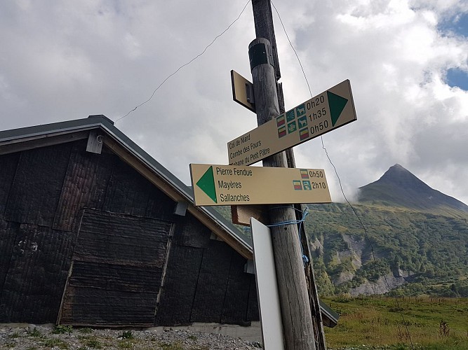 sentier VTT : les chalets de Coeur_Sallanches