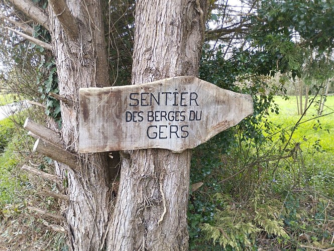 Auterrive : Le sentier des berges du Gers_Auterive