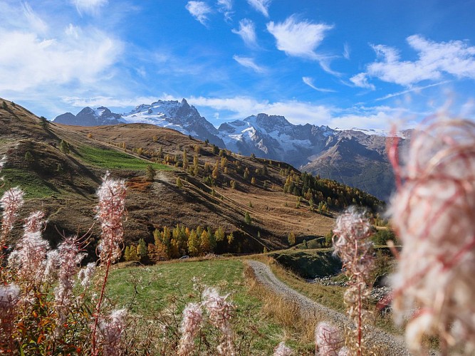From Hières to the hamlet of Valfroide_La Grave