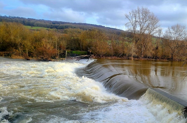 Cascade sur la Moselle