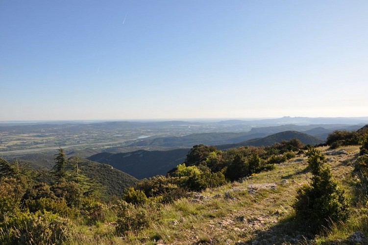 Vue depuis le Portalas