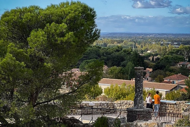 Vue depuis le Château des Taillades