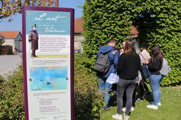 Sentier d'interprétation : Jour de foire à Juniville en compagnie de Verlaine
