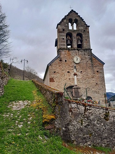 L'église de Bourg d'Oueil