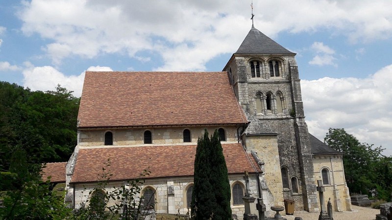 Eglise St Georges Aubevoye-Le Val d'Hazey