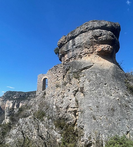 Gorges de la Jonte via le Champignon Préhistorique et l’ermitage St Michel
