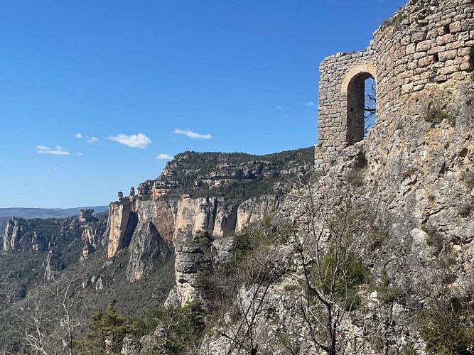 Gorges de la Jonte via le Champignon Préhistorique et l’ermitage St Michel