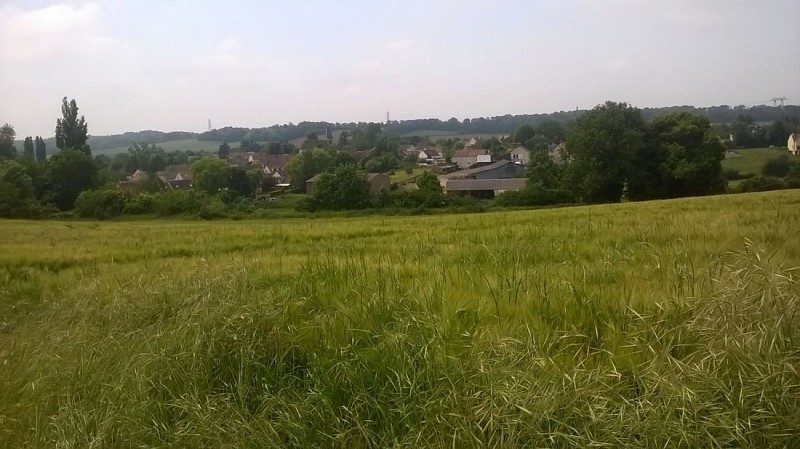 Sagy - Paysage typique du Vexin