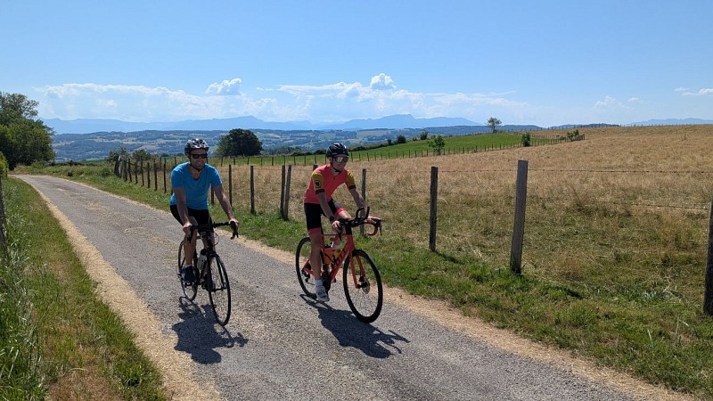 Bike tour : Lake Saint Félix and panoramas_Saint-André-le-Gaz