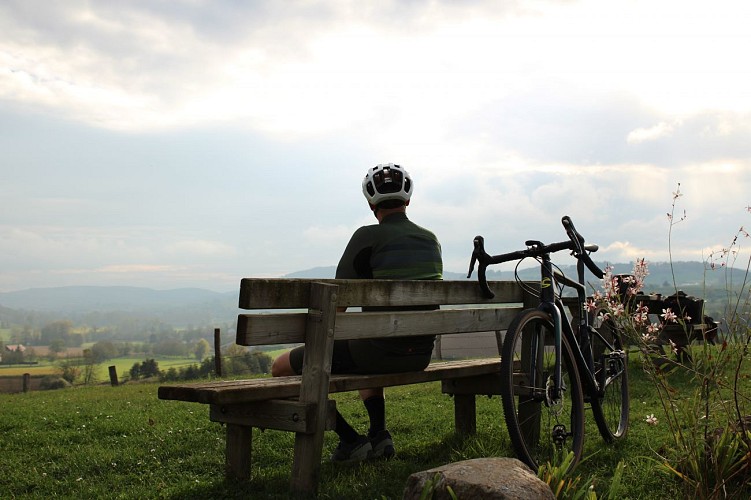 Circuit vélo : Lac Saint Félix et panoramas