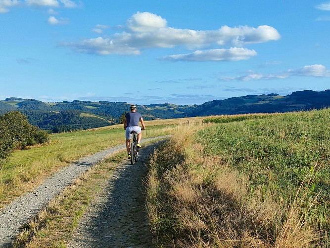 Circuit VTT n°112 vert : La voie romaine