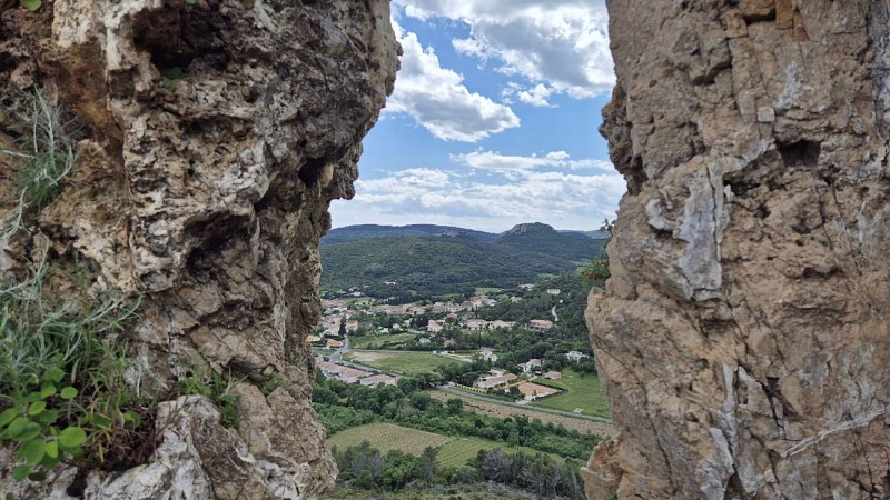 sentier des mines - roque fenetre @ Mairie Cabrières