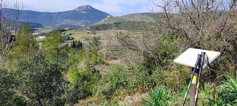 sentier des mines panneau Roussignoles @ Mairie Cabrières