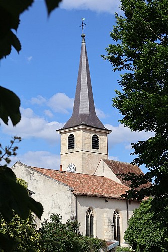 Clocher de l'église de Pagny-sur-Moselle