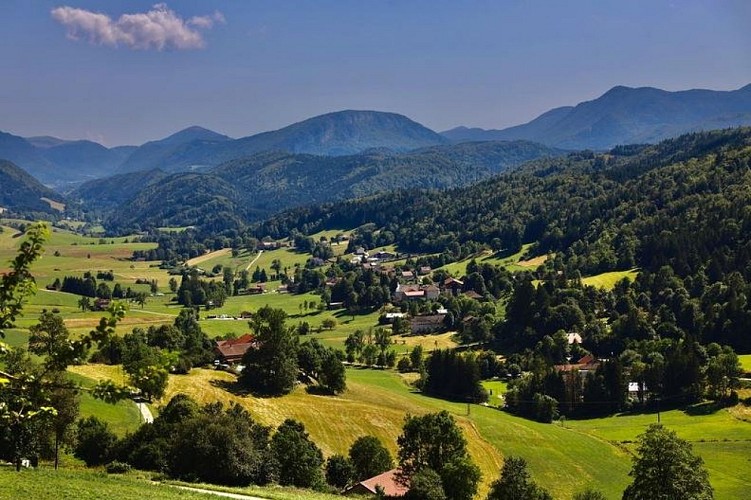 Paysage de Saint-Martin-en-Vercors