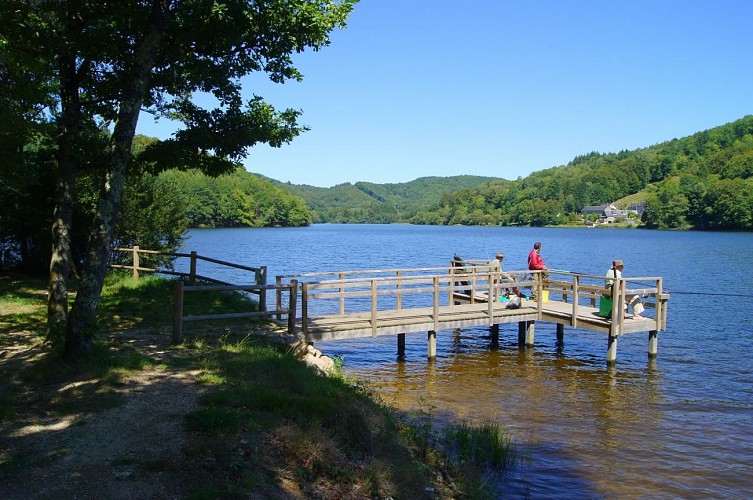 Peche - Lac des Bariousses - Treignac