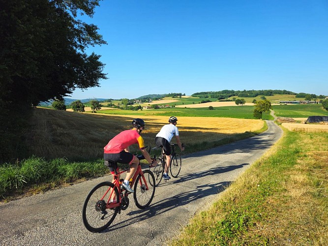 Circuit vélo : Collines et patrimoine de la Bourbre_Val-de-Virieu