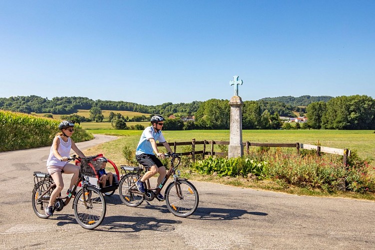 Bike tour : The 3 Saints and the Blue Cross