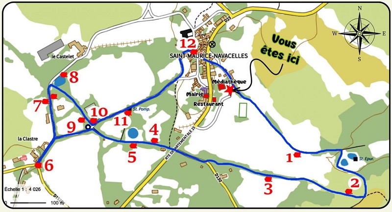 Carte Le Chemin des Arbres