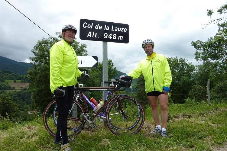 Cyclotourisme en Pyrénées Cathares 87.7km
