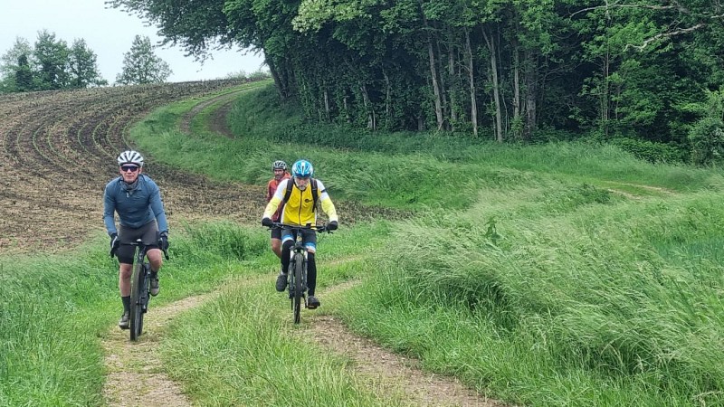 Circuit VTT n°23 (noir) La Grande Sarrasine Tour_Saint-Trivier-de-Courtes