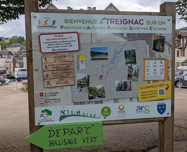 Parcours PAPSE Treignac