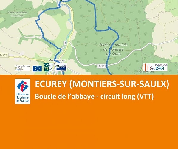 Ecurey (Montiers-sur-Saulx) - Boucle de l'abbaye (VTT long)