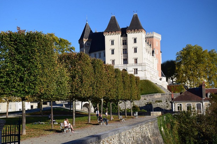 Musée National du Château de Pau - Pau - Château et basse plante