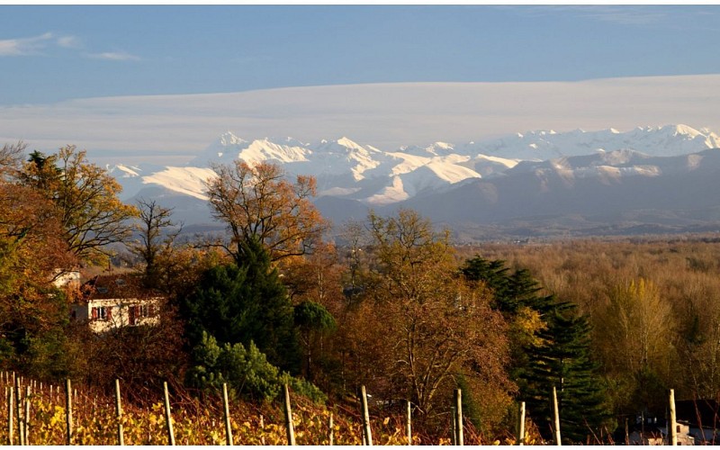 Bizanos - Les hauteurs de Franqueville - Panorama sur les Pyrénées