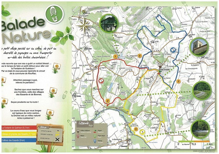 Randonnée au Pays d'Aubeterre - circuit les Essards_1