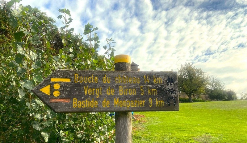 VERGT-DE-BIRON-Boucle du Chateau-Signalétique 2