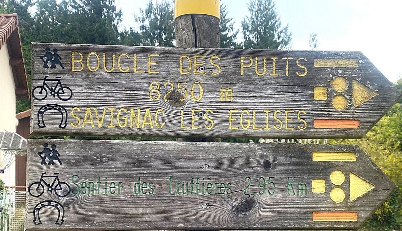 SORGES-Boucle des Puits-Signalétique