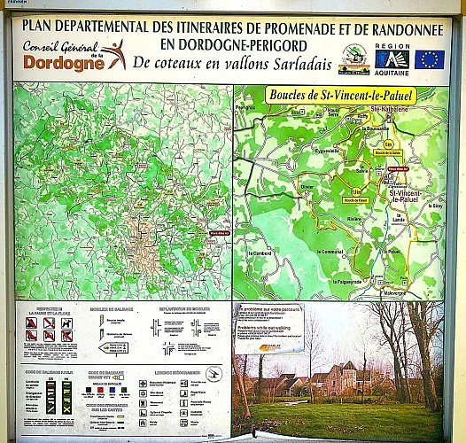SAINT-VINCENT-LE-PALUEL-Boucle de la Salvie-Panneau d'appel