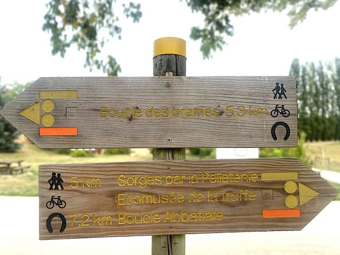 LIGUEUX-Boucle des Brames-Signalétique
