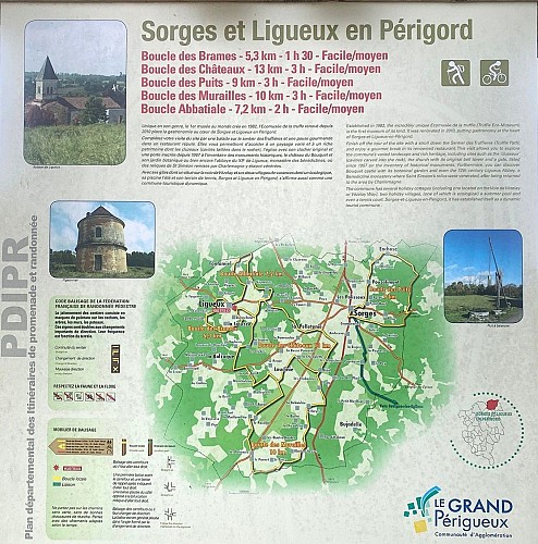 LIGUEUX-Boucle des Brames-Panneau d'appel