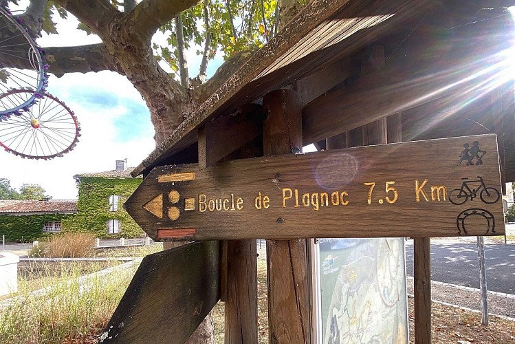SAINT-MARTIUN DE GURSON-Boucle de Plagnac-Signalétique