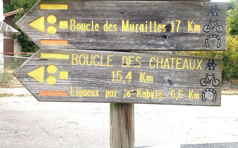 SORGES-Boucle des Murailles-Signalétique