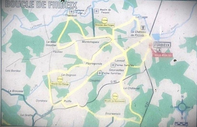 FIRBEIX-Boucle des forges-Panneau d'appel