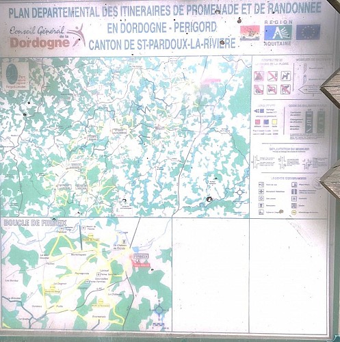 FIRBEIX-Boucle des étangs-Panneau d'appel