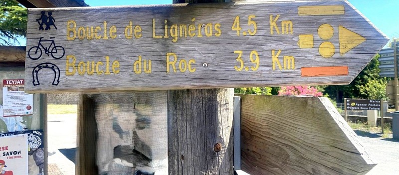 SAINT ESTEPHE-Boucle de Ligneras-Signalétique