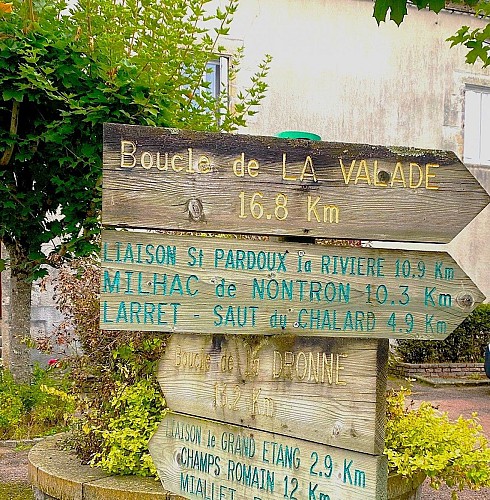 SAINT-SAUD-LACOUSSIERE-Boucle de la Valade-Signalétique 2