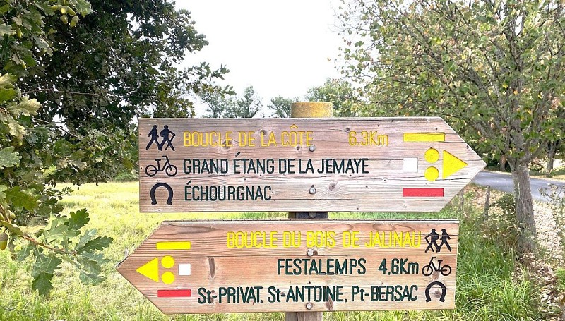 PONTEYRAUD-boucle du Bois de Jalineau-Signalétique