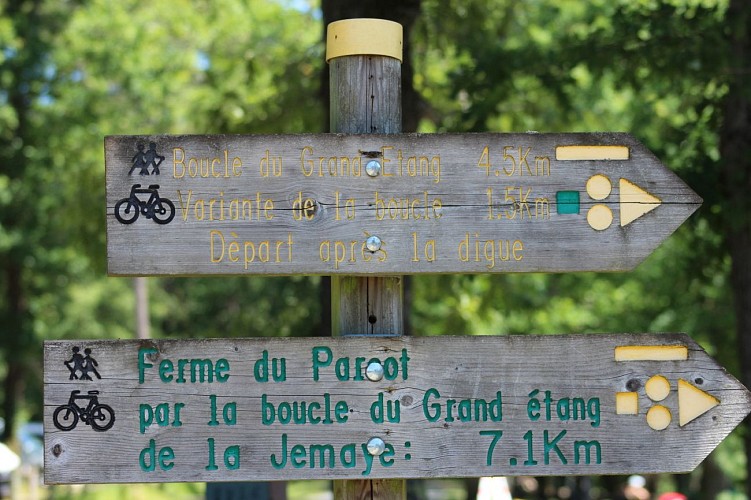 Etang de la Jemaye -Panneau