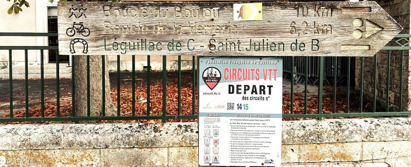 PAUSSAC SAINT VIVIEN-Boucle de la Verrerie-Signalétique 3